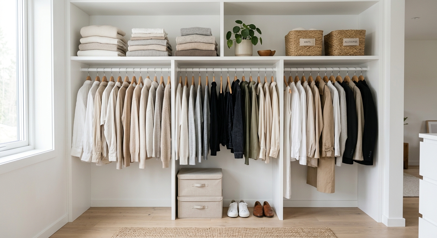 Minimalisme i garderobe hvordan færre kjoler bliver mere