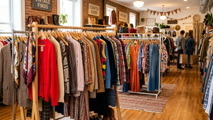 Secondhand shopping guide til bæredygtig mode